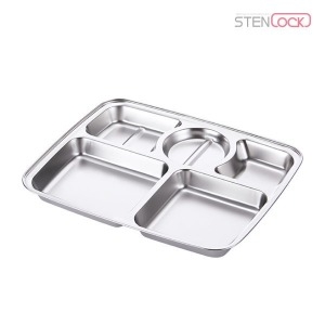 스텐락 스텐 사각 식판 가정용식판