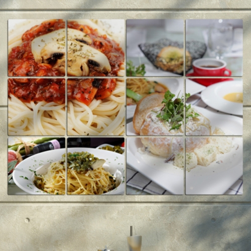 꾸밈  id391-멀티액자_파스타