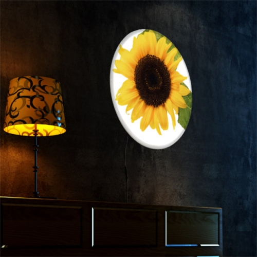 꾸밈  nb886-LED액자45R_재물복가득해바라기