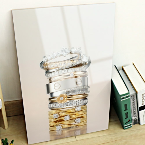 꾸밈  cm801-아크릴액자_보석과반지