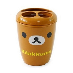 샤바스  리락쿠마 원형 칫솔꽂이