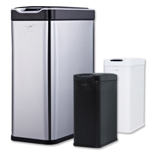 애드크로스 이지코지 스텐 자동센서 휴지통 20L