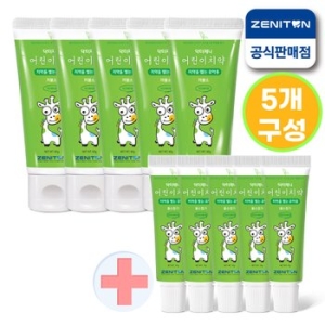 제니튼  닥터제니 저불소 어린이 치약 60g + 15g