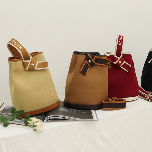 바나바나 루비캔버스B 토트백 HMWCB084UY1 2 4-1