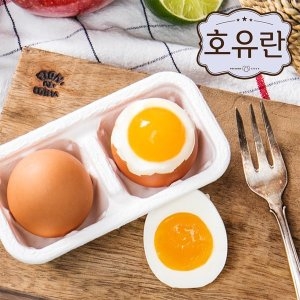 에코호유  호유란 짜지않고 촉촉한 반숙계란 2구