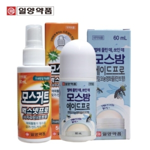 일양약품 천연 모기기피제 / 바르는 물파스 3개