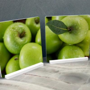 꾸밈  스탠드액자2P_맛있는풋사과