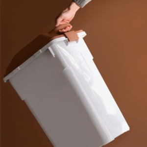 MR  슬림펌 핸들 쓰레기통 30L