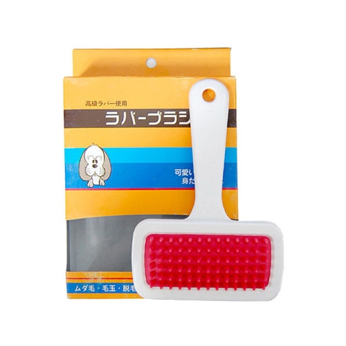 JRS 일본 강아지 고양이 러버 브러쉬 L