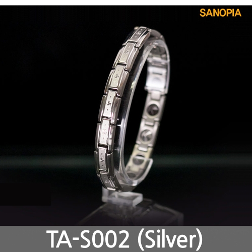 사노피아 게르마늄 티타늄 건강팔찌 TA-S002