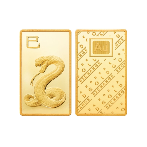 한국금거래소  뱀 골드바 37.5g