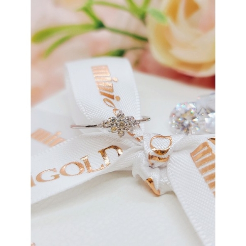 미니골드  14K HY 브라이트 웨이드 미스링 RJUM4001