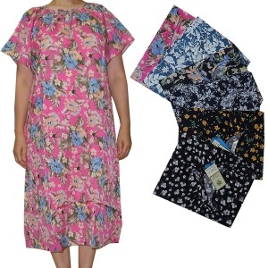 IOPS2106 국산 풍기인견 아줌마 여성 여자 원피스잠옷