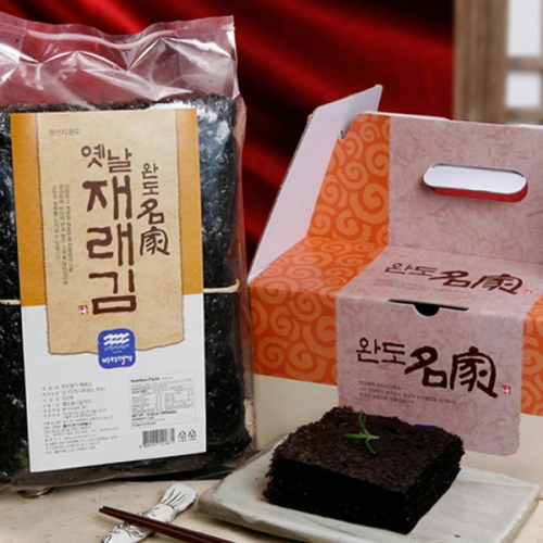바다명가 완도명가 옛날 재래김 선물세트 2호