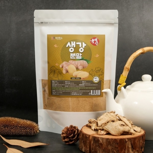건강중심 국산 생강 분말 가루 500g