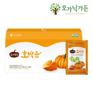 케이에프한국자연농산 오가닉가든 고이담은 호박즙 90ml 30포