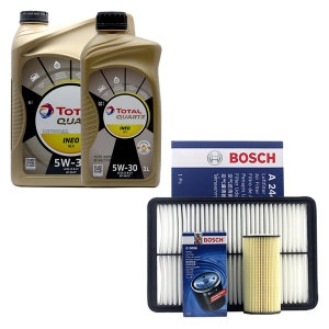 토탈 쿼츠 이네오넥스 5W30 + 보쉬필터 모하비 디젤