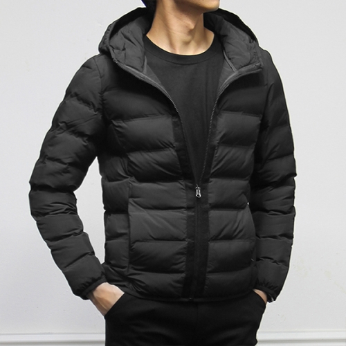 루찌 아우터 WS PD10 심리스 후드 패딩점퍼