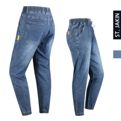 에스티야긴 데님 밴딩 조거 팬츠 청바지 STJ1M503