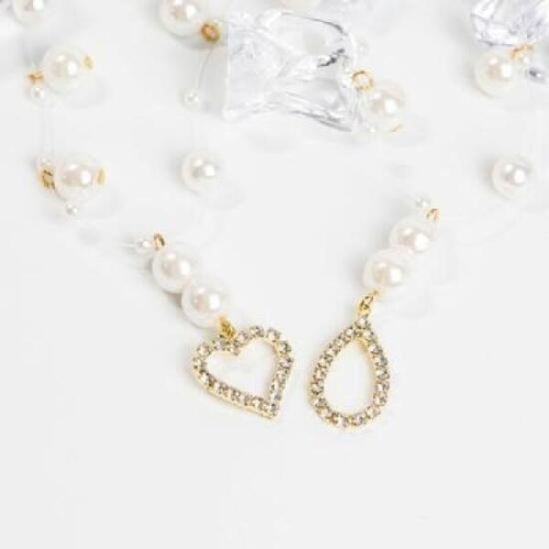 폭스타일  엘리 진주 초커 목걸이