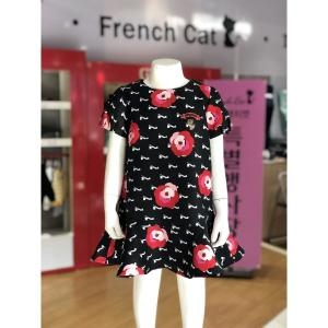 프렌치캣 로즈슈즈 원피스  Q54DDO010