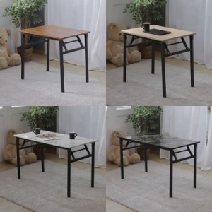 교연교구 칼라 접이식 책상 1200