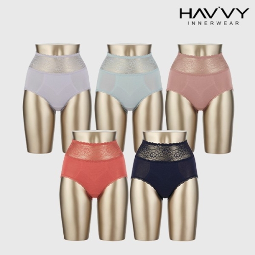 하비 10종 데일리 코튼혼방 복부힙업 보정팬티