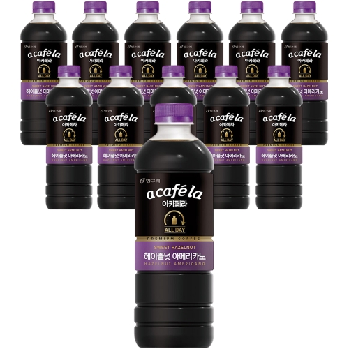 아카페라 올데이 헤이즐넛 아메리카노 1L