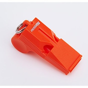 낫소  스포츠  듀얼 호각-오렌지/호루라기/휘슬/호신용/스포츠