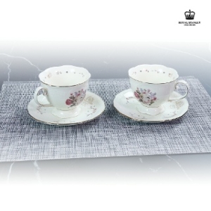 로얄스탠리 엔틱 커피잔세트