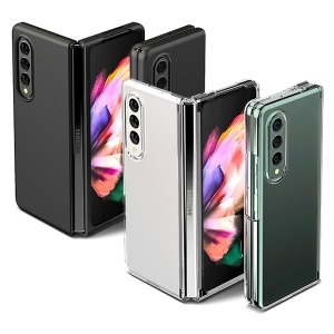 삼성전자 갤럭시 Z폴드3 Z폴드2 폴드3 폴드2 케이스 투명 블랙