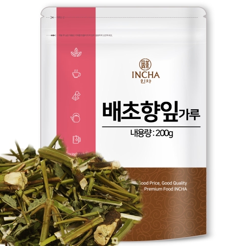 인차 국산 배초향 곽향 방아잎 방앗잎 가루 분말 200g