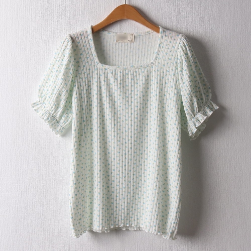 아이우먼 큐티썸머스퀘어니트 GYF002M108 빅사이즈