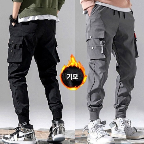 보드미 기모 남성 시보리 허리밴딩 건빵 패션 바지 안감 기모 남성 시보리 허리밴딩 건빵 패션 바지 &$nuripinnacle&_..