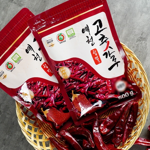 예천청결고추영농조합법인 예천 화건 고춧가루 (보통맛) 500g